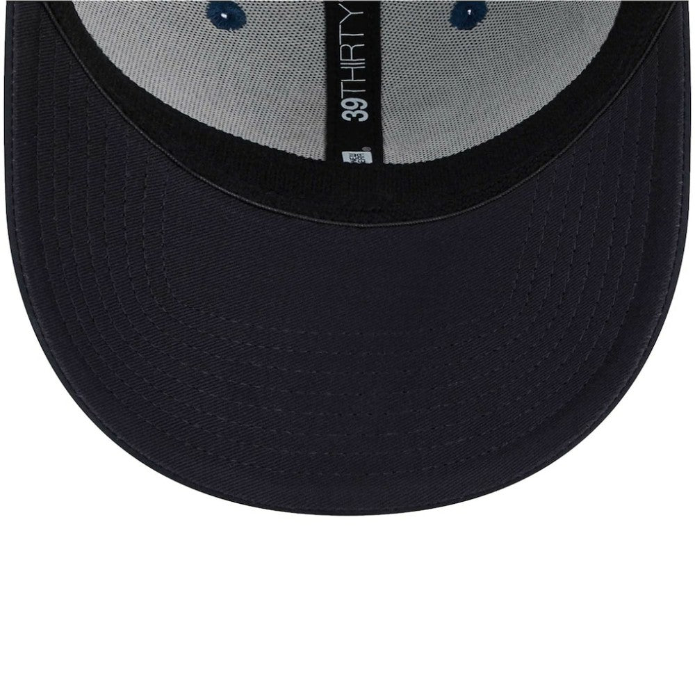 New Era Chelsea New Era Retro All Over Print 39THIRTY Flex Hat - Blue/Navy