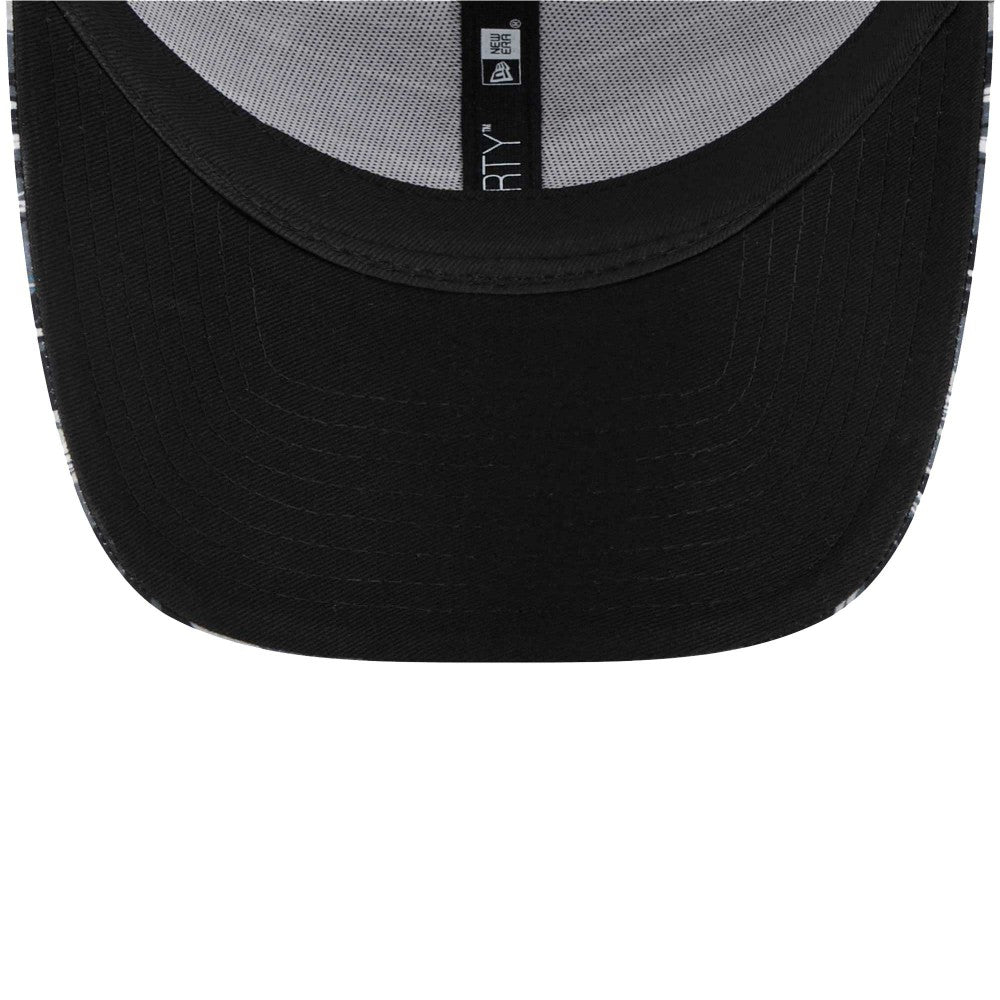 New Era Tottenham Hotspur New Era Wave All Over Print 9FORTY Adjustable Hat - Black