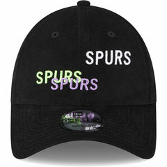 New Era Tottenham Hotspur New Era Triple Wordmark 9FORTY Adjustable Hat - Black