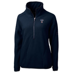 Texas Rangers Cutter & Buck Women's Americana Logo Cascade Eco Sherpa Fleece Half-Zip Pullover Jacket Near Me