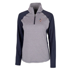 Minnesota Twins Cutter & Buck Women's Americana Logo Forge Tonal Stripe Stretch Half-Zip Pullover Top Near Me