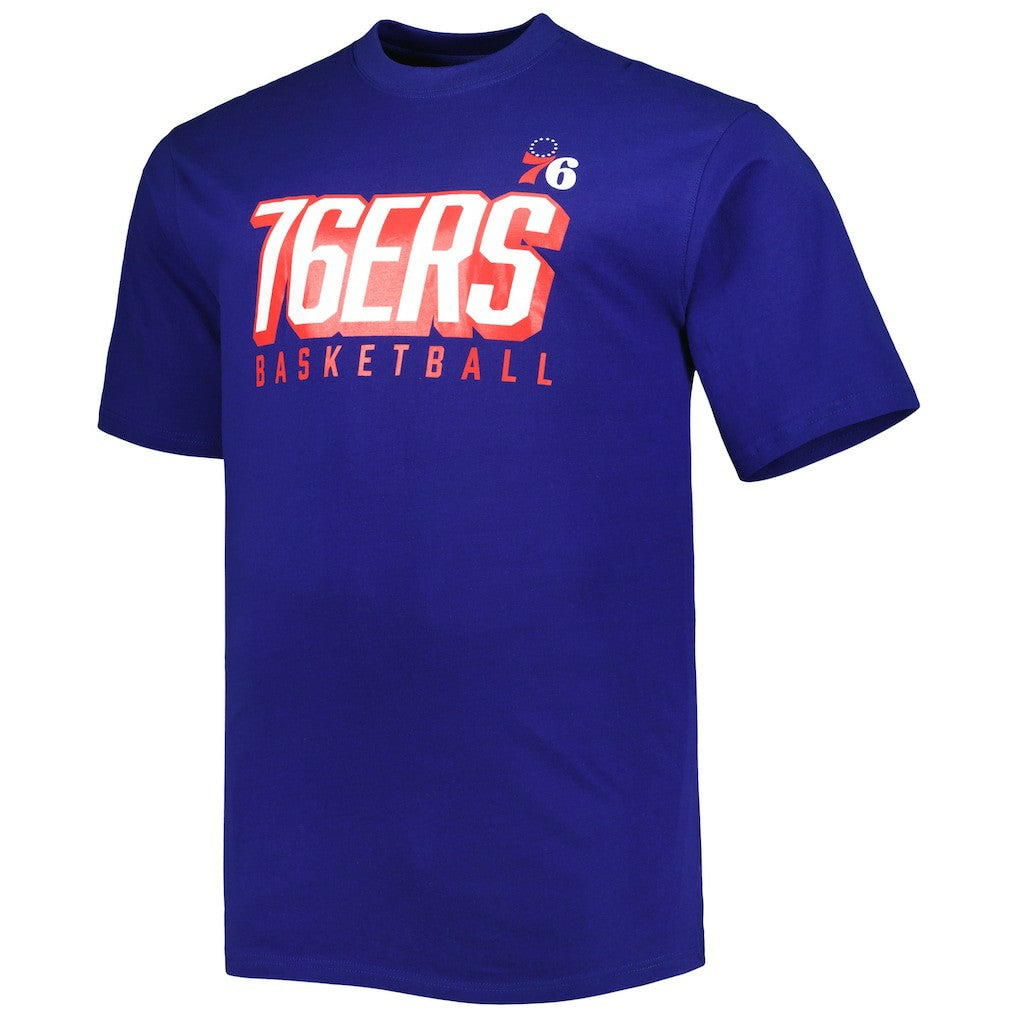 Fanatics - Philadelphia 76ers Big & Tall Two-Pack T-Shirt Set - Royal/White