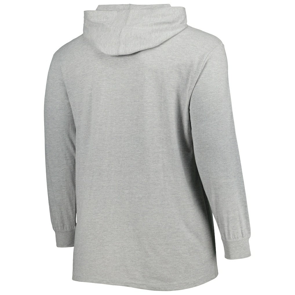 Fanatics - Philadelphia 76ers Big & Tall Pullover Hoodie - Heather Gray