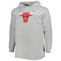 Fanatics - Chicago Bulls Big & Tall Pullover Hoodie - Heather Gray