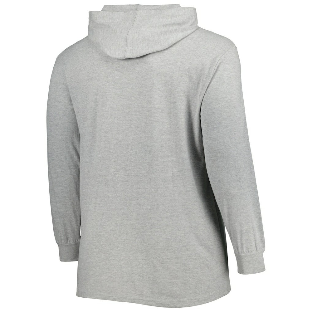 Fanatics - Chicago Bulls Big & Tall Pullover Hoodie - Heather Gray