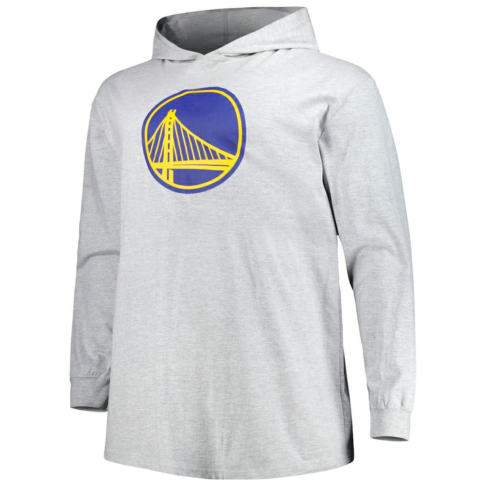 Fanatics - Golden State Warriors Big & Tall Pullover Hoodie - Heather Gray