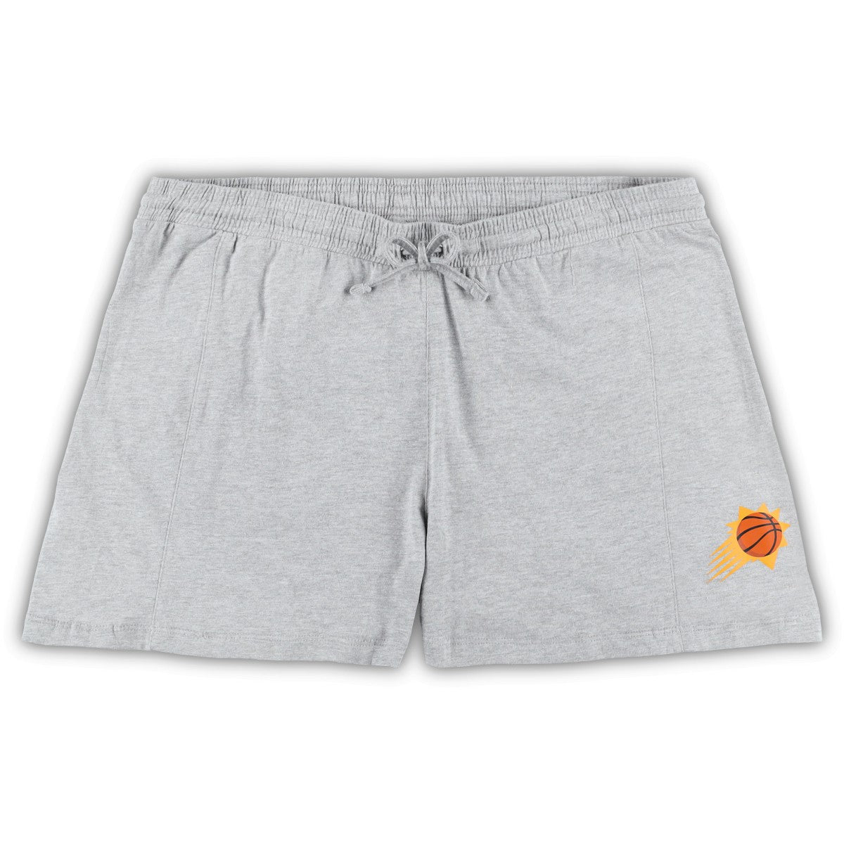 Fanatics - Phoenix Suns Women's Plus Size T-Shirt & Shorts Combo Set - Purple/Heather Gray