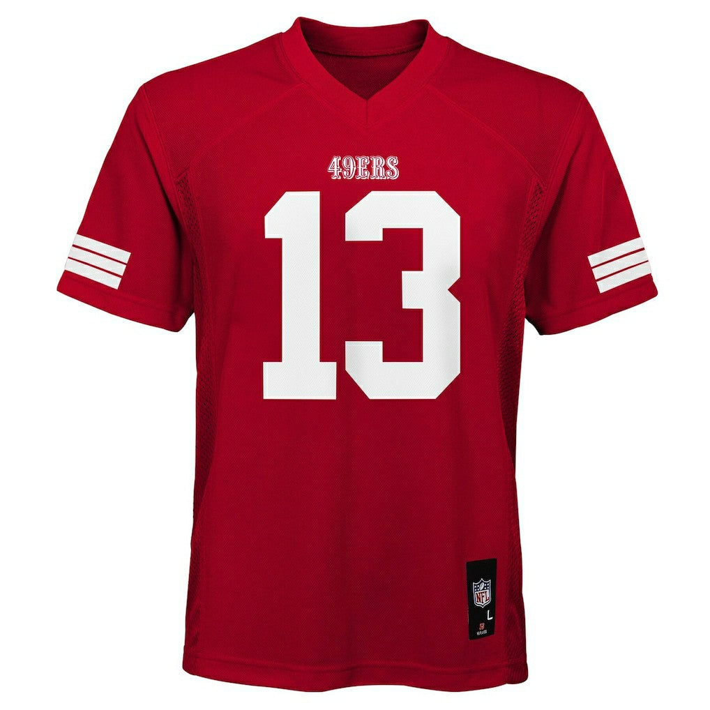 Brock Purdy San Francisco 49ers Youth Replica Player Jersey Scarlet - NFL