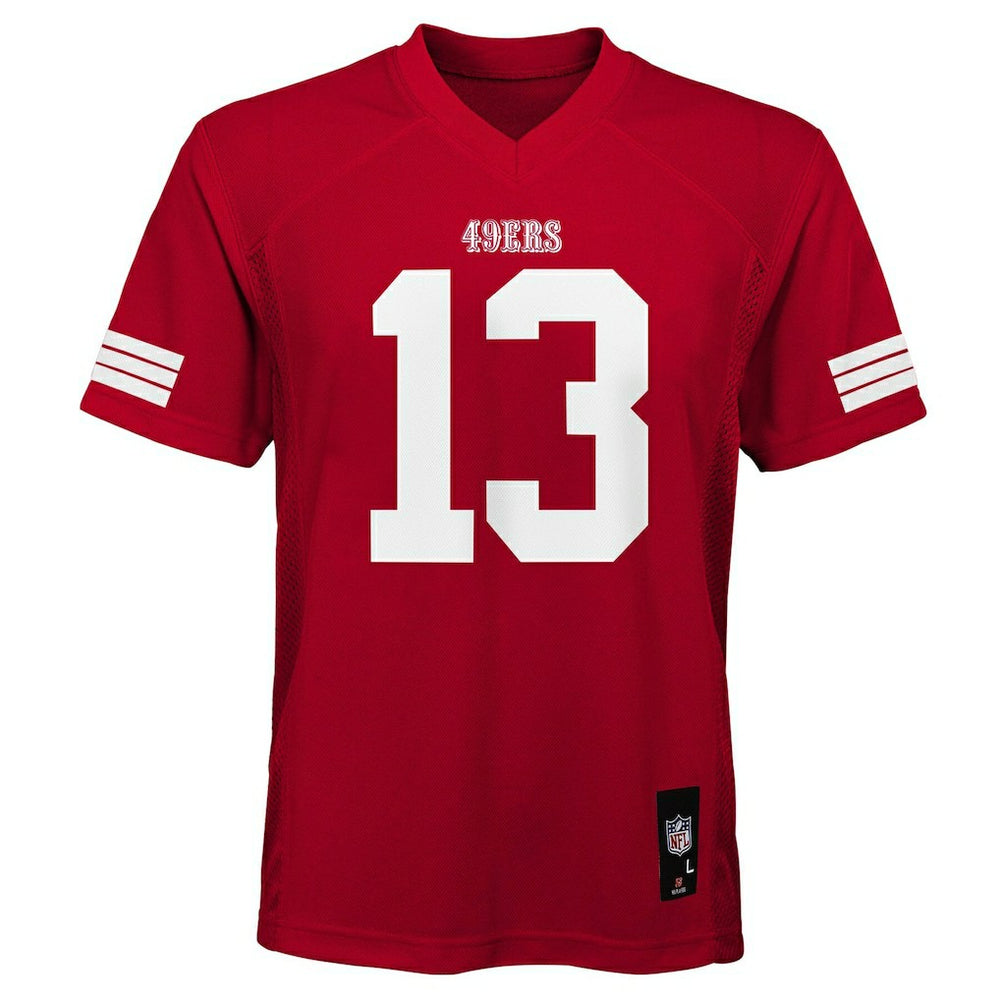 Brock Purdy San Francisco 49ers Youth Replica Player Jersey Scarlet - NFL