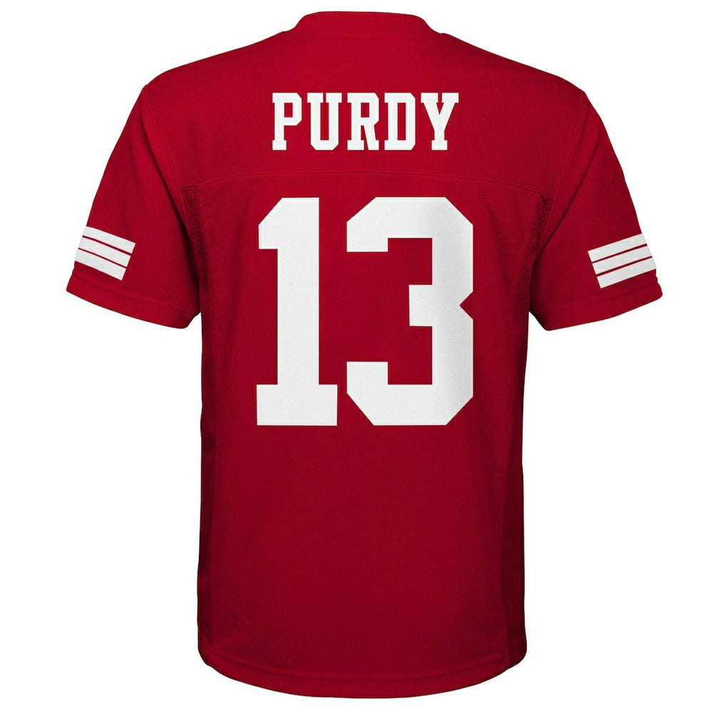 Brock Purdy San Francisco 49ers Youth Replica Player Jersey Scarlet - NFL