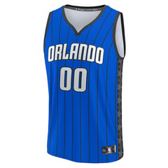 Fanatics - Orlando Magic Fast Break Custom Jersey - Blue - Statement Edition