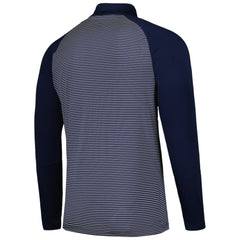 Atlanta Braves Levelwear Charter Striped Raglan Quarter-Zip Top Sale