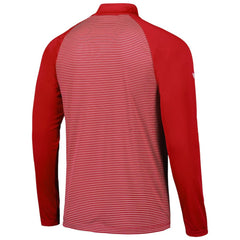 St. Louis Cardinals Levelwear Charter Striped Raglan Quarter-Zip Top for sale