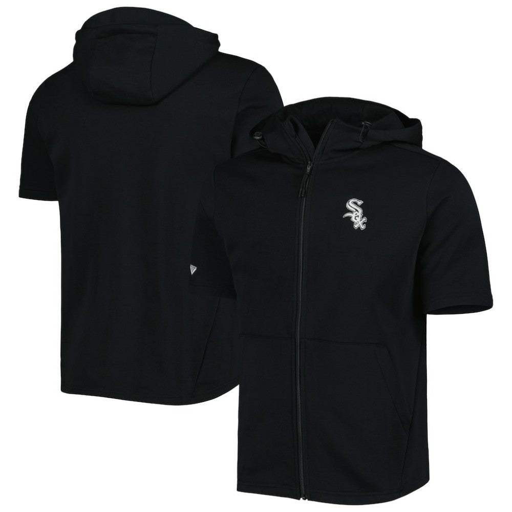 Chicago White Sox Levelwear Recruit Full-Zip Short Sleeve Hoodie Sale