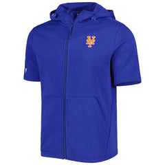 New York Mets Levelwear Recruit Full-Zip Short Sleeve Hoodie discount