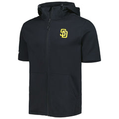 San Diego Padres Levelwear Recruit Full-Zip Short Sleeve Hoodie Online