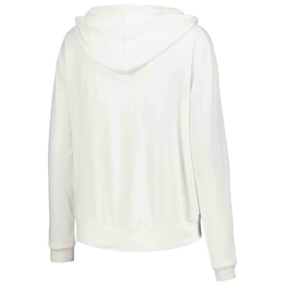 Washington Capitals Concepts Sport Women's Accord Hacci Long Sleeve Hoodie Top White