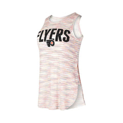 Philadelphia Flyers - Concepts Sport Women's Sunray Multicolor Tri-Blend Tank Top