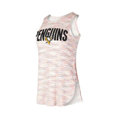 Pittsburgh Penguins Concepts Sport Women's Sunray Multicolor Tri-Blend Tank Top