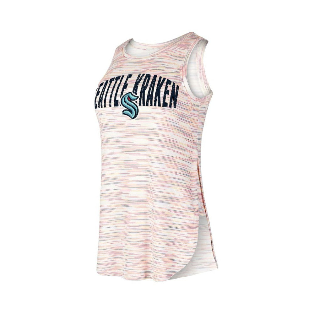 Seattle Kraken Concepts Sport Women's Sunray Multicolor Tri-Blend Tank Top