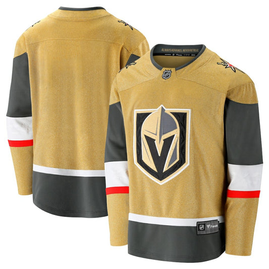 Vegas Golden Knights Fanatics Home Breakaway Jersey - Gold | NHL Jerseys