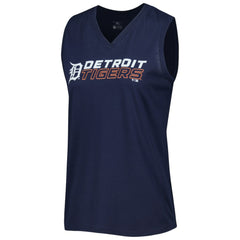 Detroit Tigers Levelwear Women's Paisley Chase V-Neck Tank Top Clearance