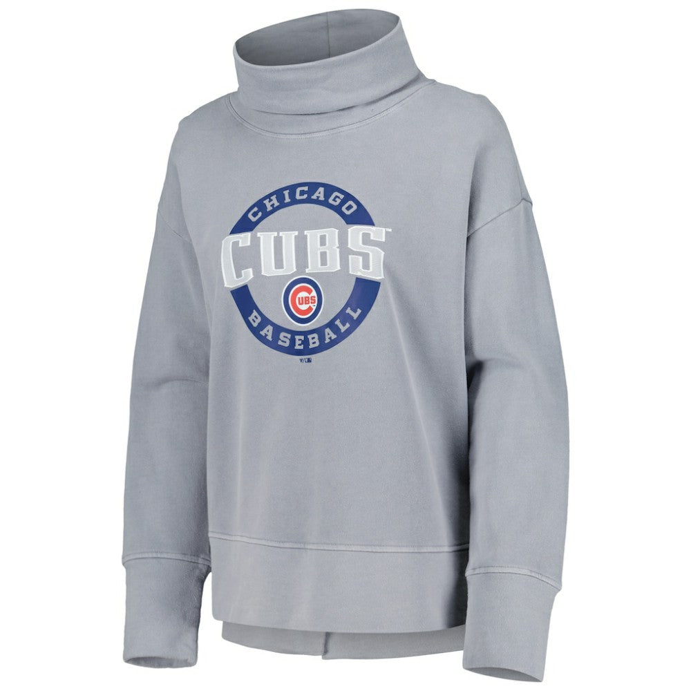 Chicago Cubs Levelwear Women's Sunset Farm Team Pullover Sweatshirt for sale