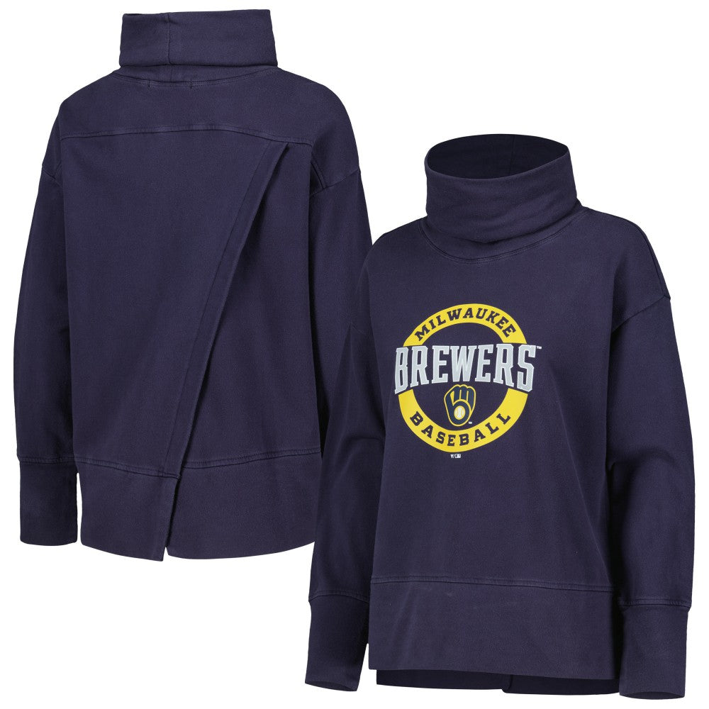 Milwaukee Brewers Levelwear Women's Sunset Farm Team Pullover Sweatshirt Near Me