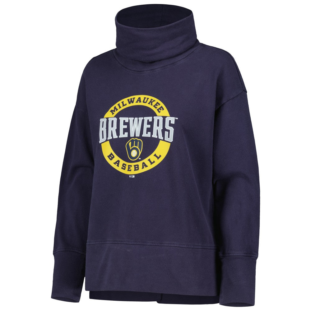 Milwaukee Brewers Levelwear Women's Sunset Farm Team Pullover Sweatshirt Near Me