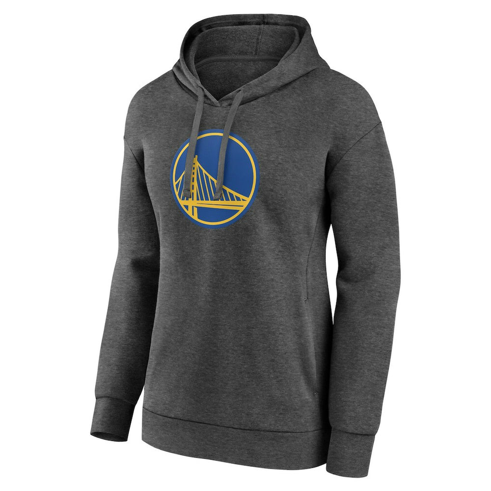 NBA - Golden State Warriors Women's Primary Logo Pullover Hoodie - Charcoal