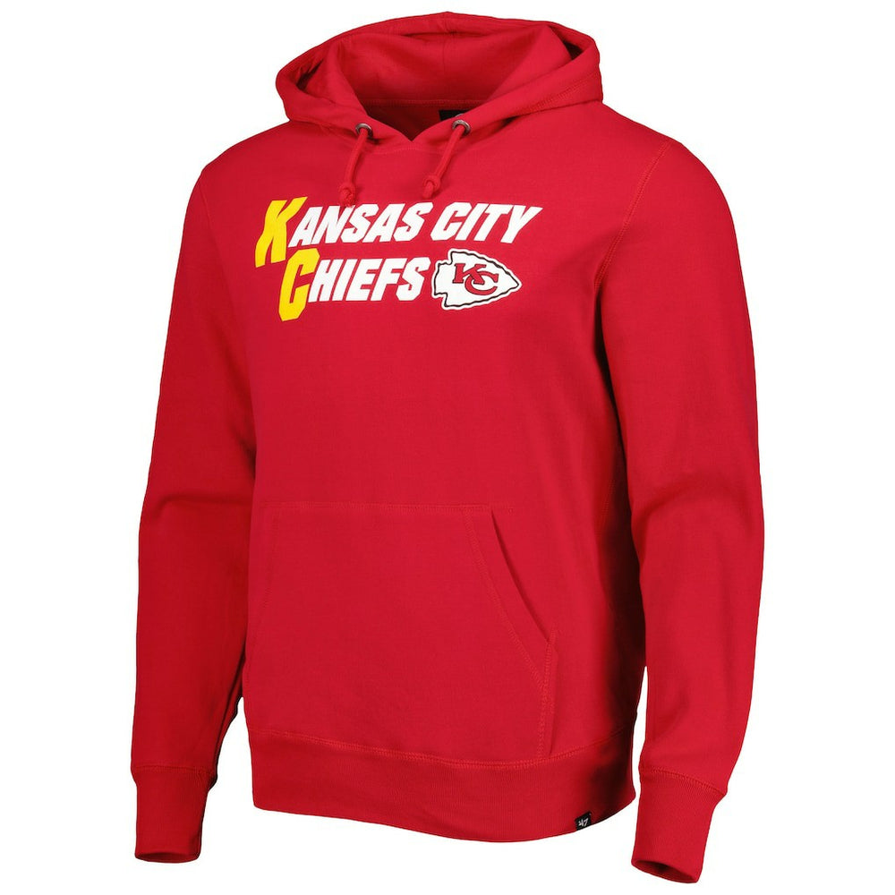 Kansas City Chiefs '47 Regional Headline Pullover Hoodie Red - 47 brand