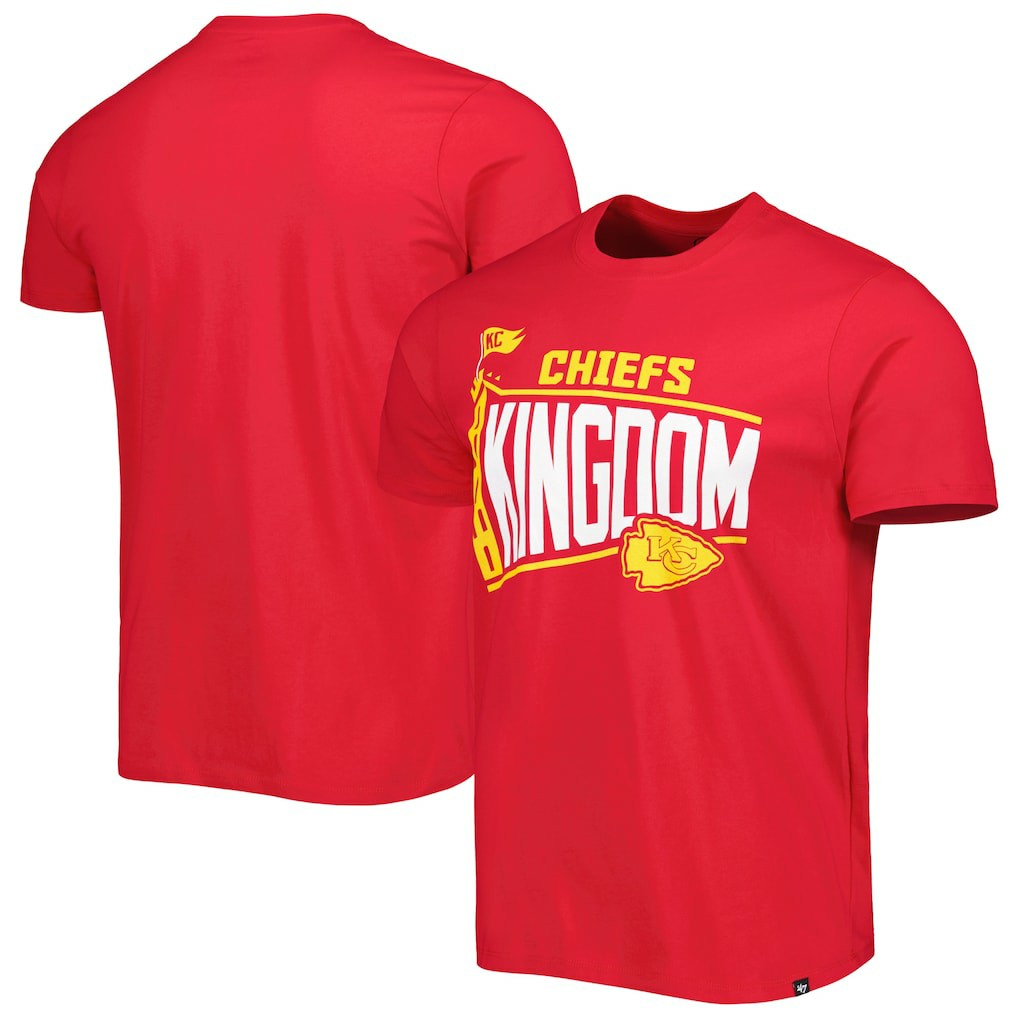 Kansas City Chiefs '47 Logo Regional Super Rival T-Shirt Red - 47 brand
