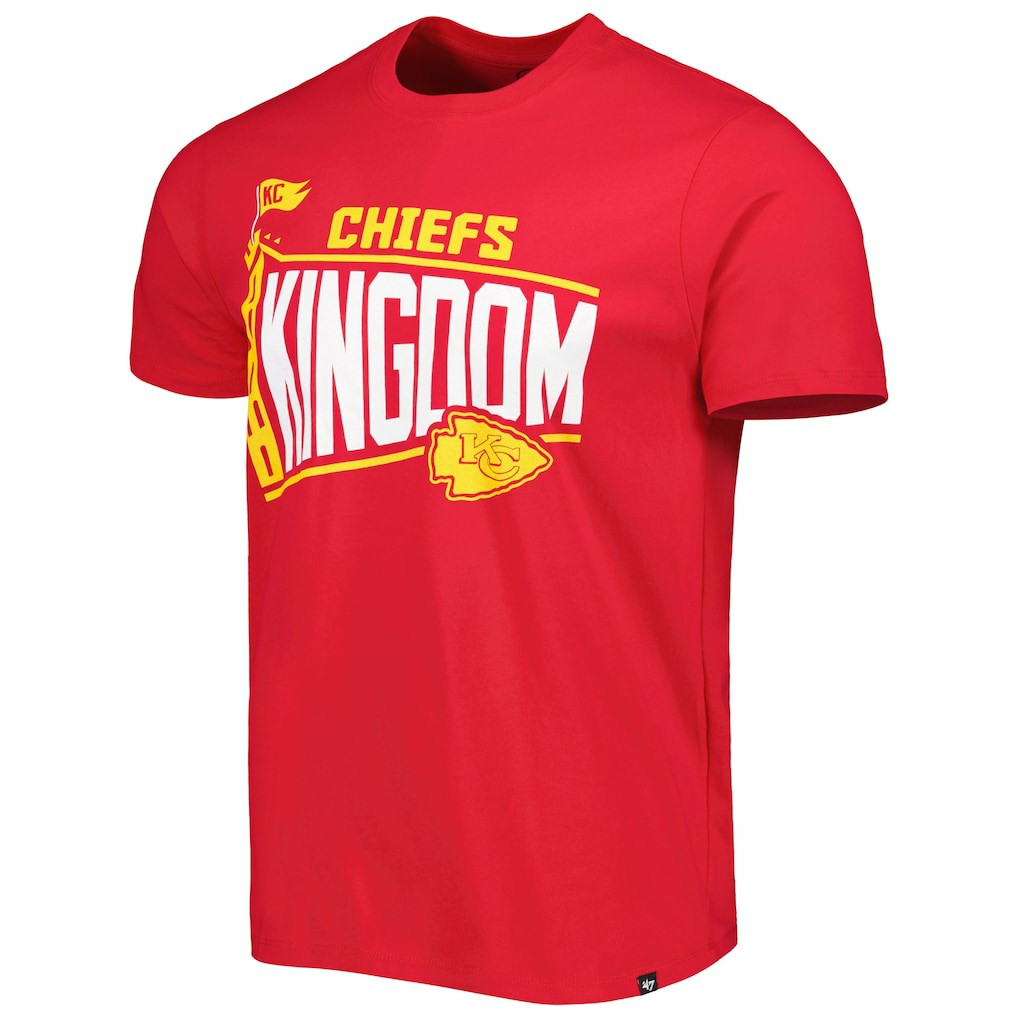 Kansas City Chiefs '47 Logo Regional Super Rival T-Shirt Red - 47 brand