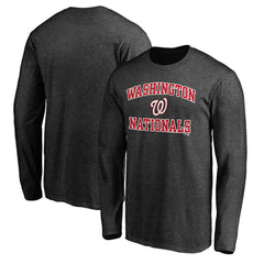 Washington Nationals Heart & Soul Team Long Sleeve T-Shirt Clearance