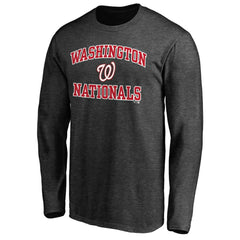 Washington Nationals Heart & Soul Team Long Sleeve T-Shirt Clearance