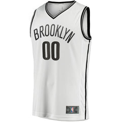 Fanatics - Brooklyn Nets Fast Break Custom Replica Jersey - Association Edition - White