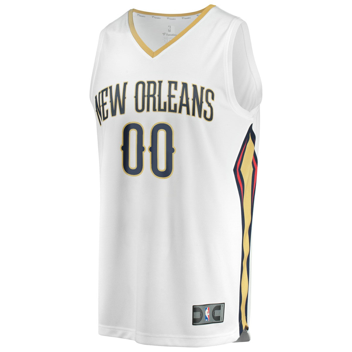 Fanatics - New Orleans Pelicans Unisex Custom Fast Break Jersey - Association Edition - White
