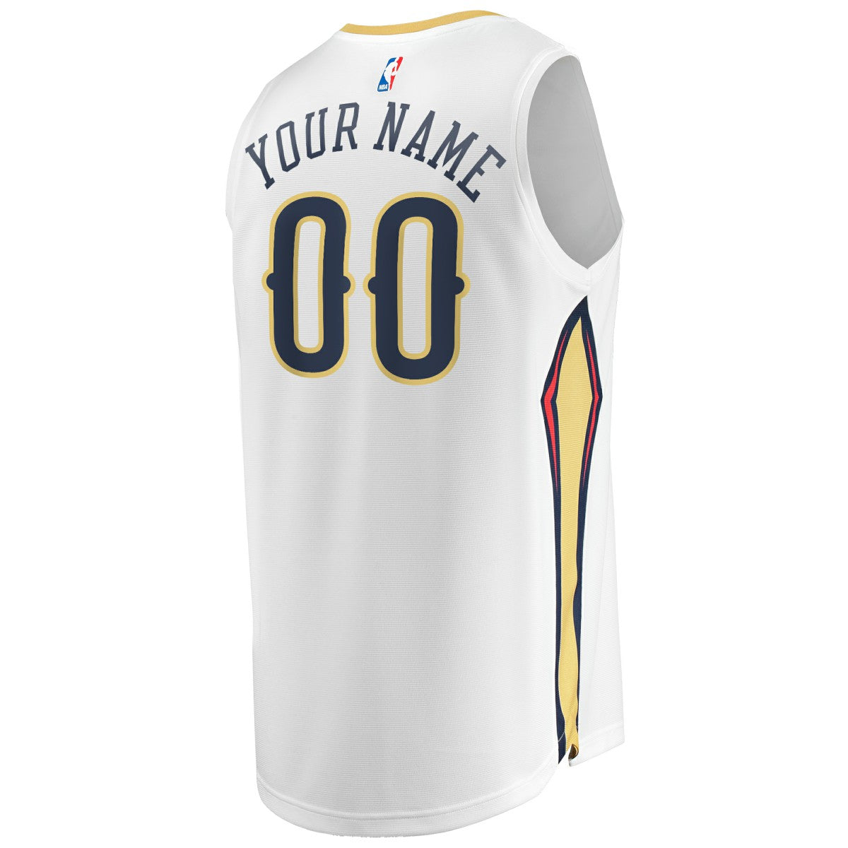 Fanatics - New Orleans Pelicans Unisex Custom Fast Break Jersey - Association Edition - White