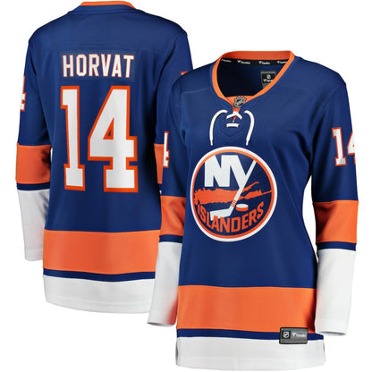 Bo Horvat New York Islanders Women's Fanatics Home Breakaway Jersey - Blue | NHL Jerseys