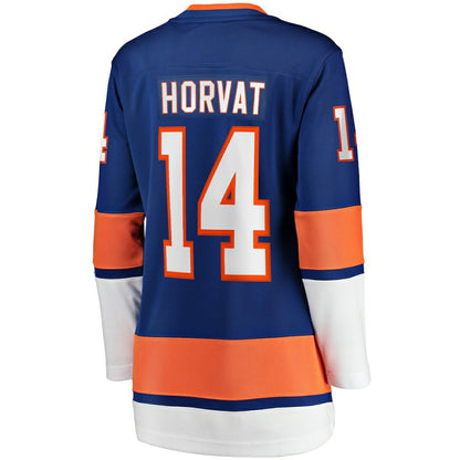 Bo Horvat New York Islanders Women's Fanatics Home Breakaway Jersey - Blue | NHL Jerseys