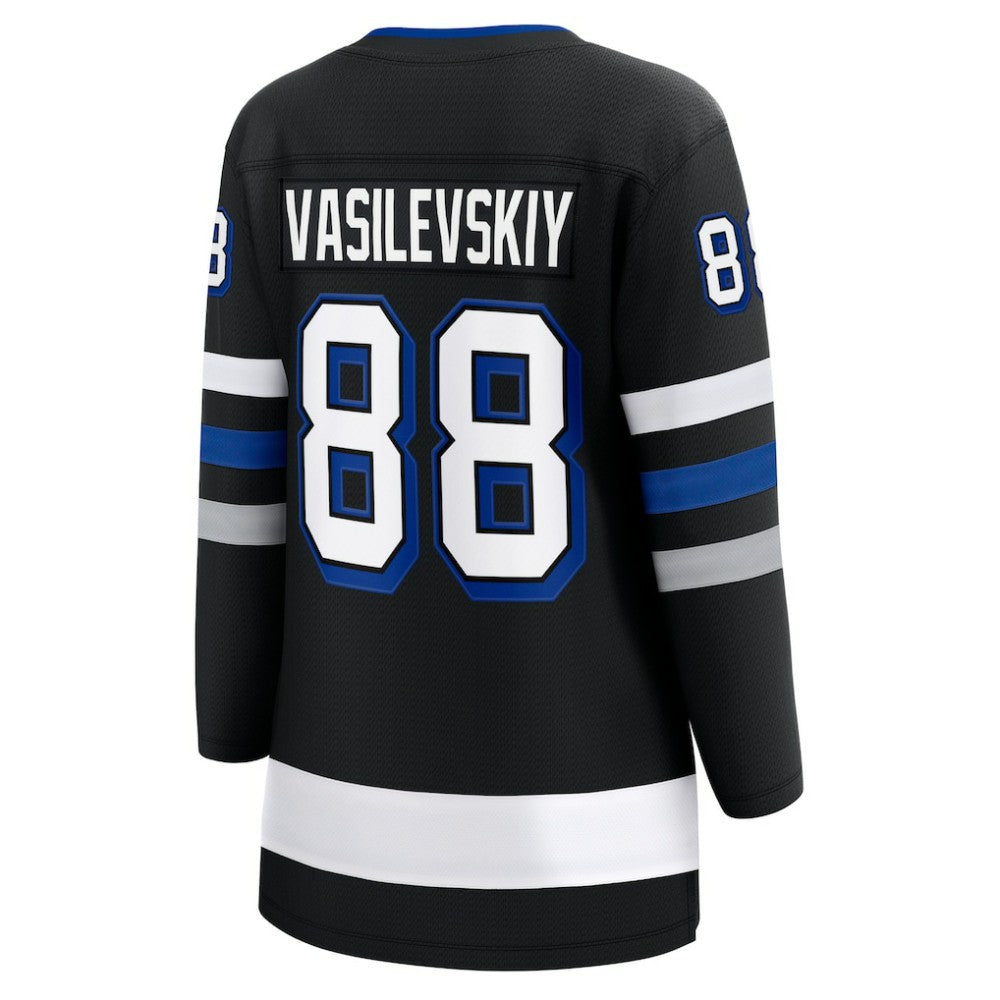 Andrei Vasilevskiy Tampa Bay Lightning Fanatics Women's Breakaway Jersey - Black | NHL Jerseys