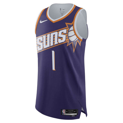 Devin Booker Phoenix Suns Authentic Jersey - Icon Edition - Purple | NBA Jerseys