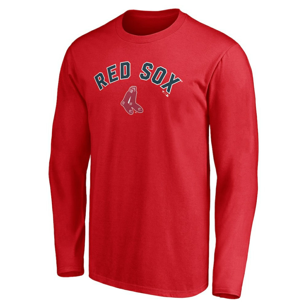 Boston Red Sox Personalized Cooperstown Collection Winning Streak Long Sleeve T-Shirt Lifestyle