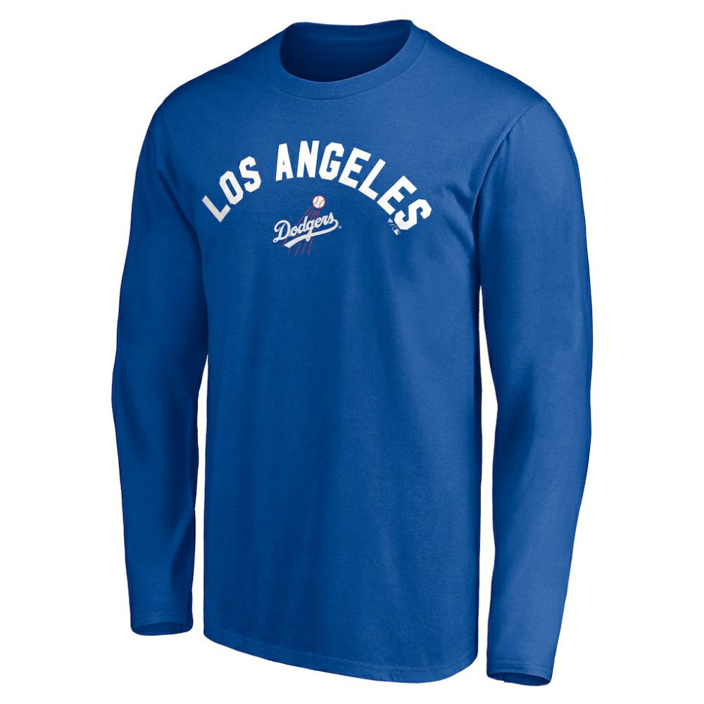 Los Angeles Dodgers Personalized Cooperstown Collection Winning Streak Long Sleeve T-Shirt Clearance