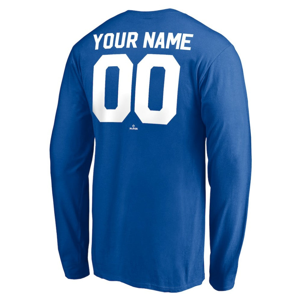 Los Angeles Dodgers Personalized Cooperstown Collection Winning Streak Long Sleeve T-Shirt Clearance
