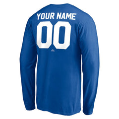 Los Angeles Dodgers Personalized Cooperstown Collection Winning Streak Long Sleeve T-Shirt Clearance