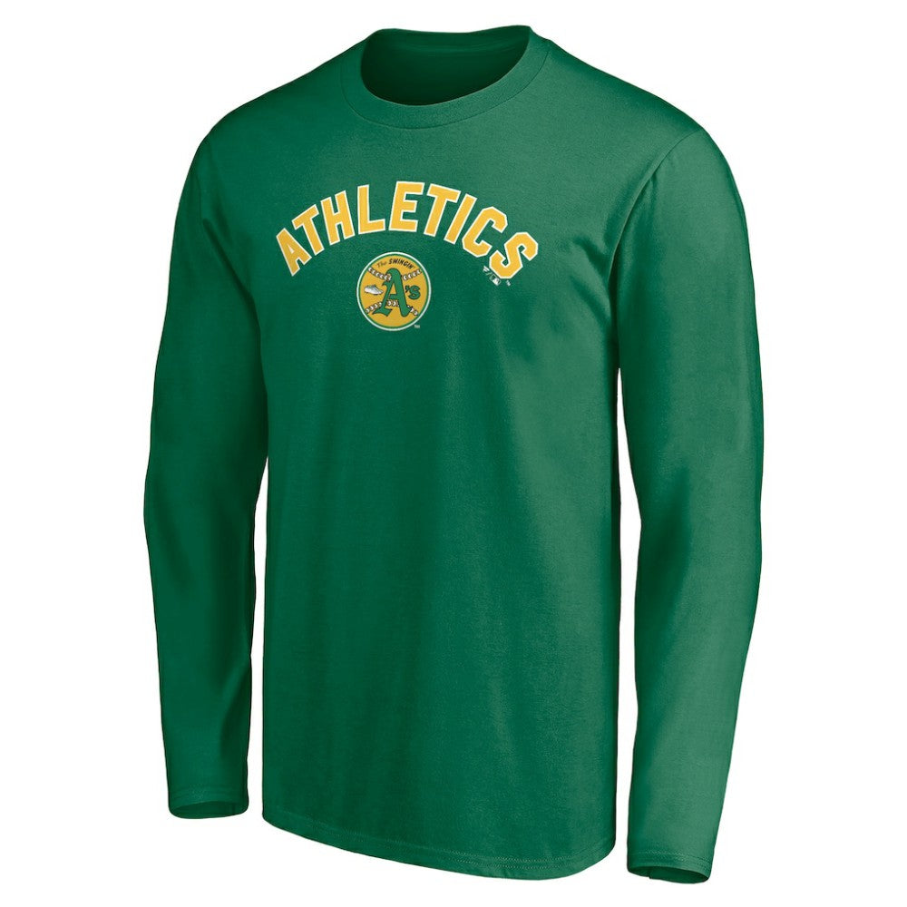 Athletics Personalized Cooperstown Collection Winning Streak Long Sleeve T-Shirt Clearance
