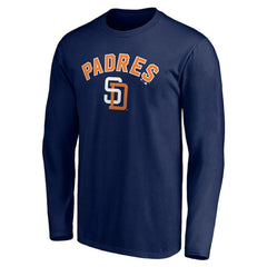 San Diego Padres Personalized Cooperstown Collection Winning Streak Long Sleeve T-Shirt Lifestyle