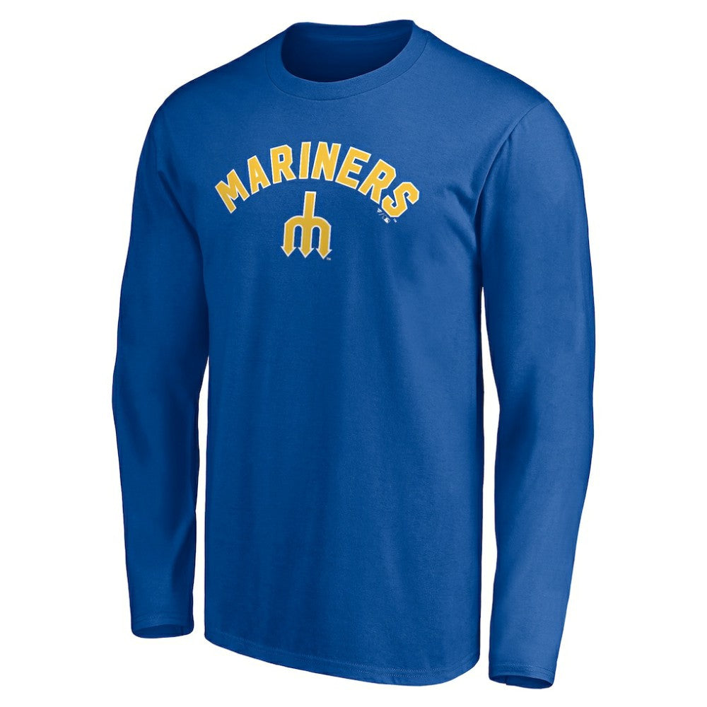 Seattle Mariners Personalized Cooperstown Collection Winning Streak Long Sleeve T-Shirt Lifestyle