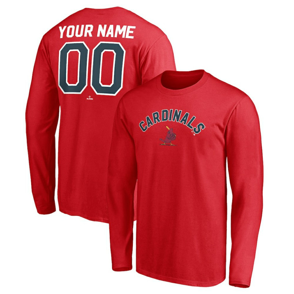 St. Louis Cardinals Personalized Cooperstown Collection Winning Streak Long Sleeve T-Shirt Near Me